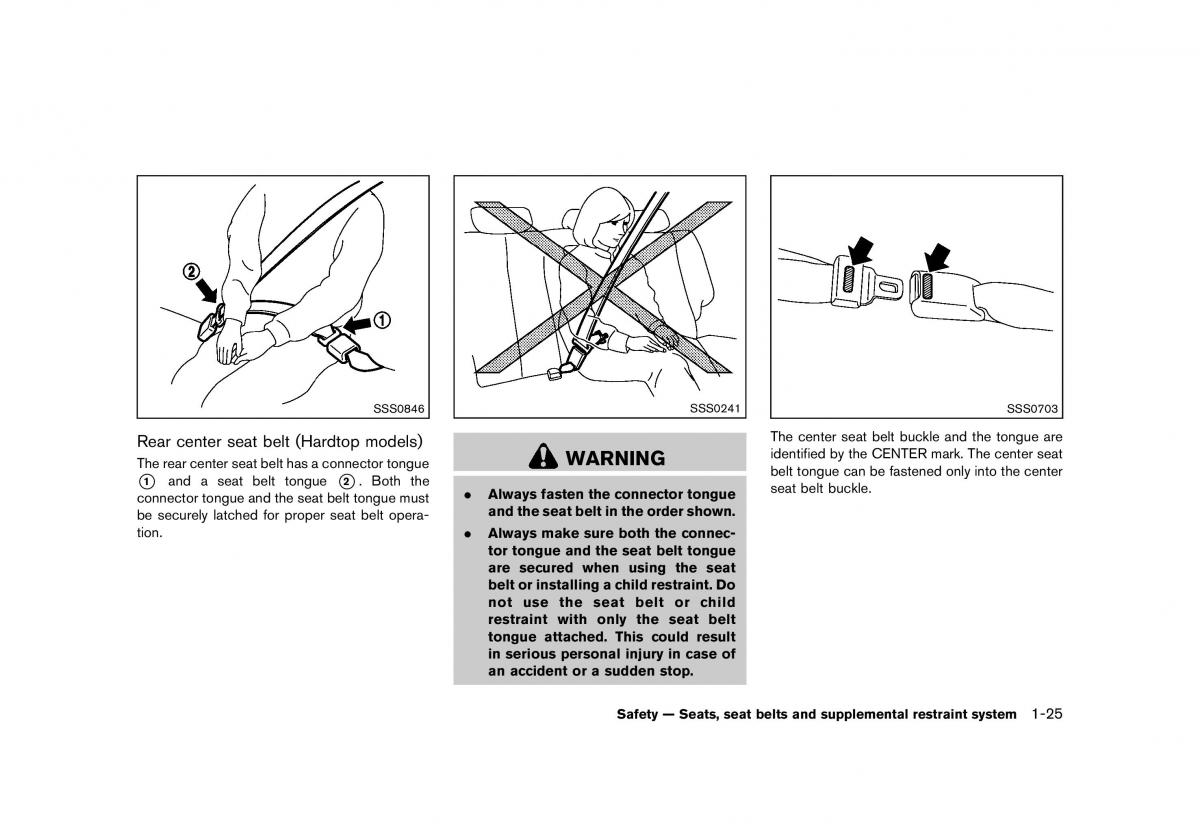 Nissan Murano Z51 owners manual / page 47