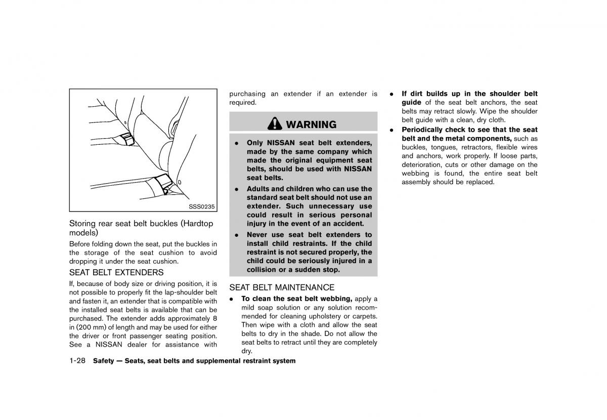 Nissan Murano Z51 owners manual / page 50