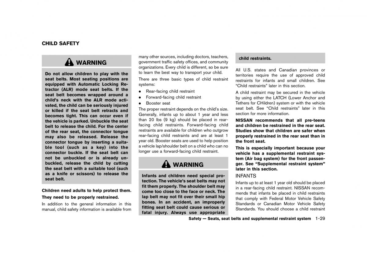 Nissan Murano Z51 owners manual / page 51