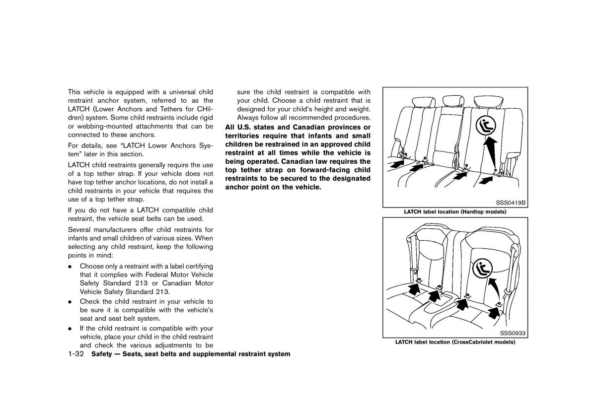 Nissan Murano Z51 owners manual / page 54