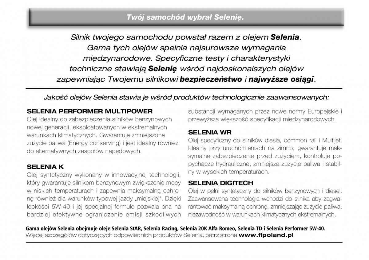 Fiat Stilo instrukcja obslugi / page 272