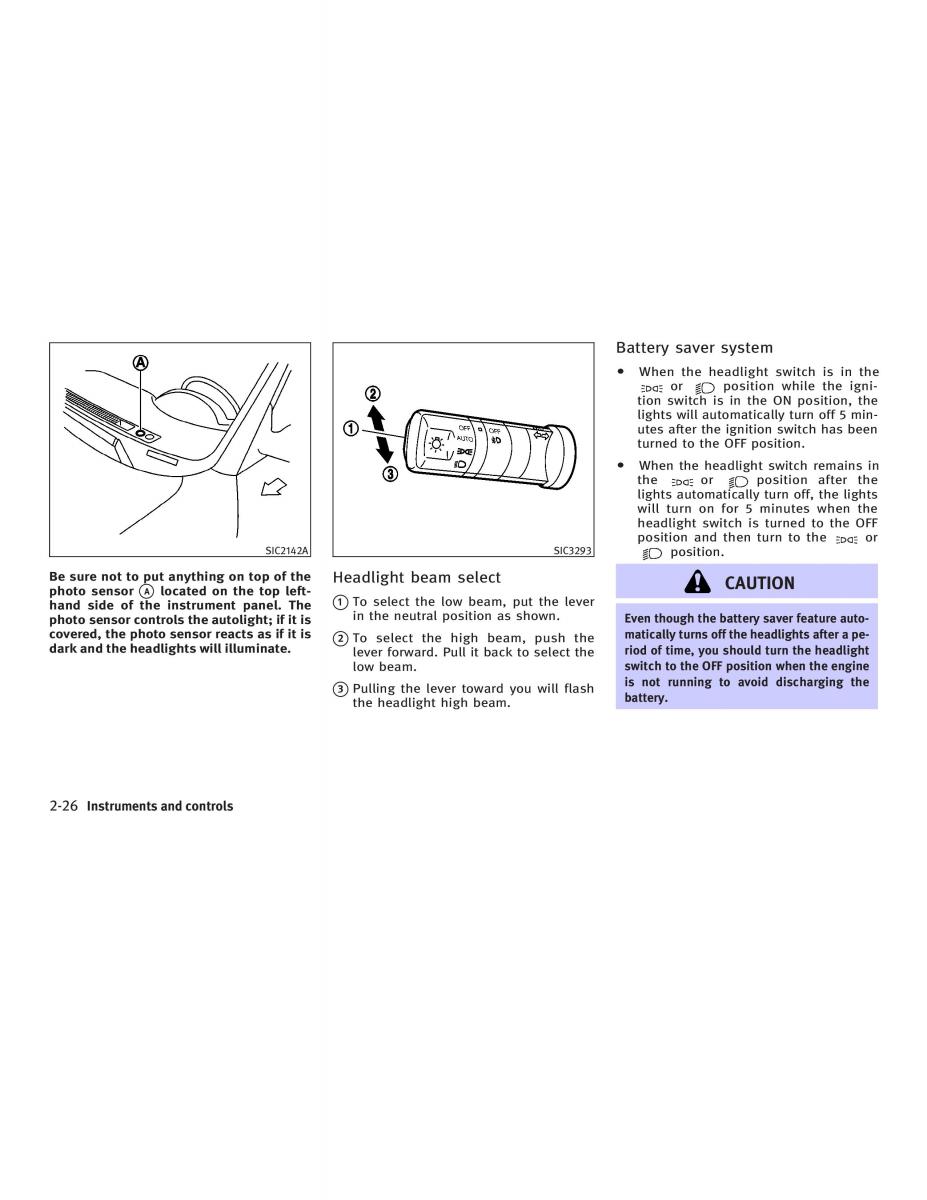 manual  Infiniti FX I owners manual / page 98