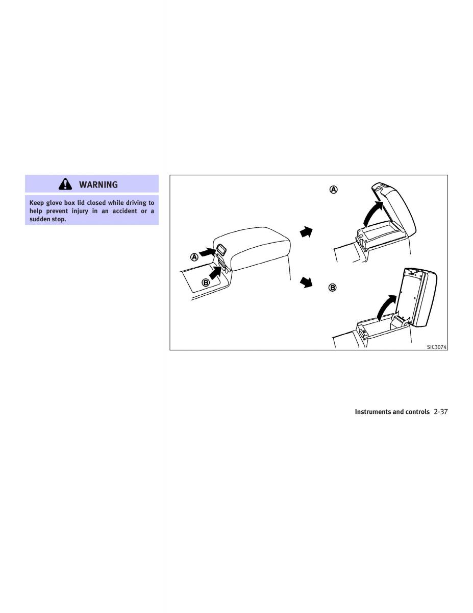 manual  Infiniti FX I owners manual / page 109