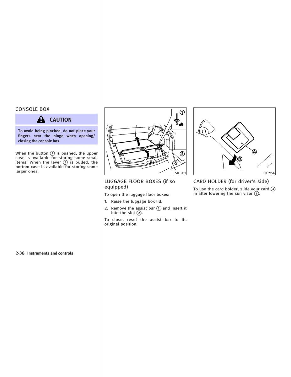 manual  Infiniti FX I owners manual / page 110