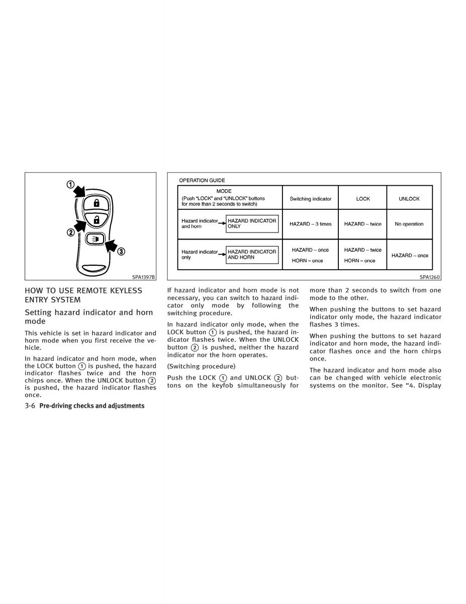 manual  Infiniti FX I owners manual / page 130