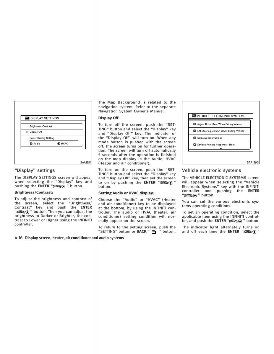 manual  Infiniti FX I owners manual / page 174