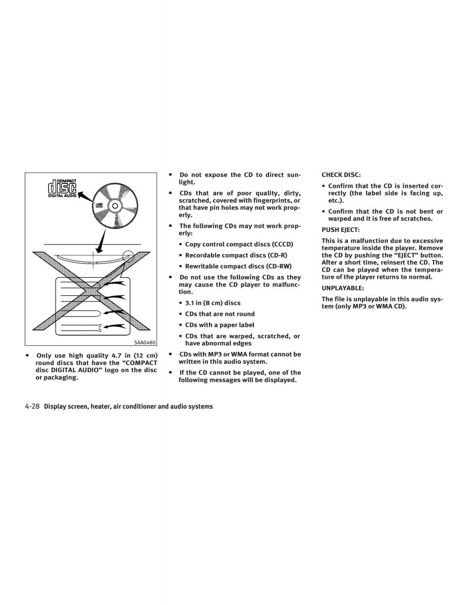 manual  Infiniti FX I owners manual / page 186