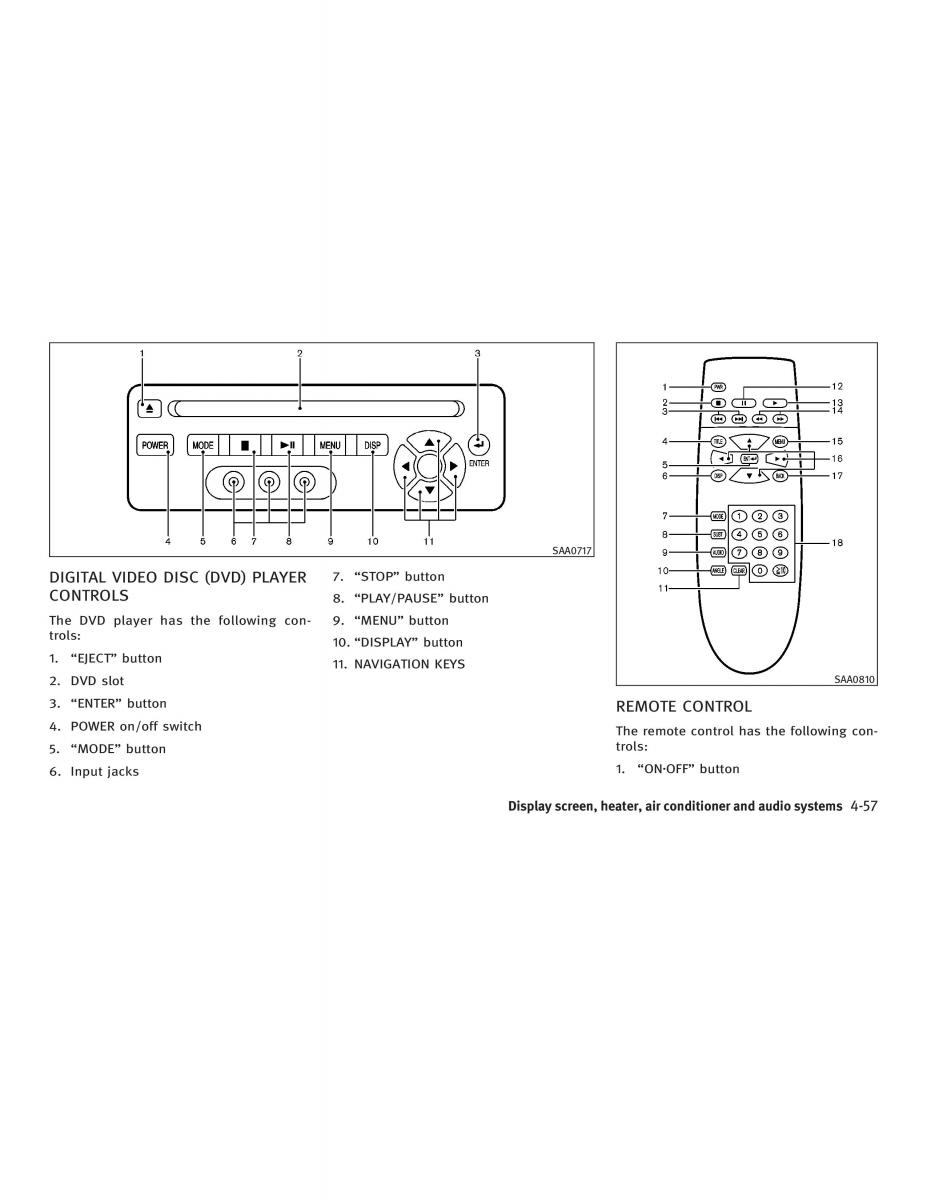 manual  Infiniti FX I owners manual / page 215