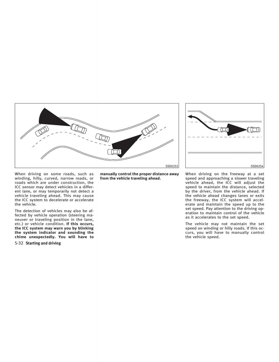 manual  Infiniti FX I owners manual / page 258