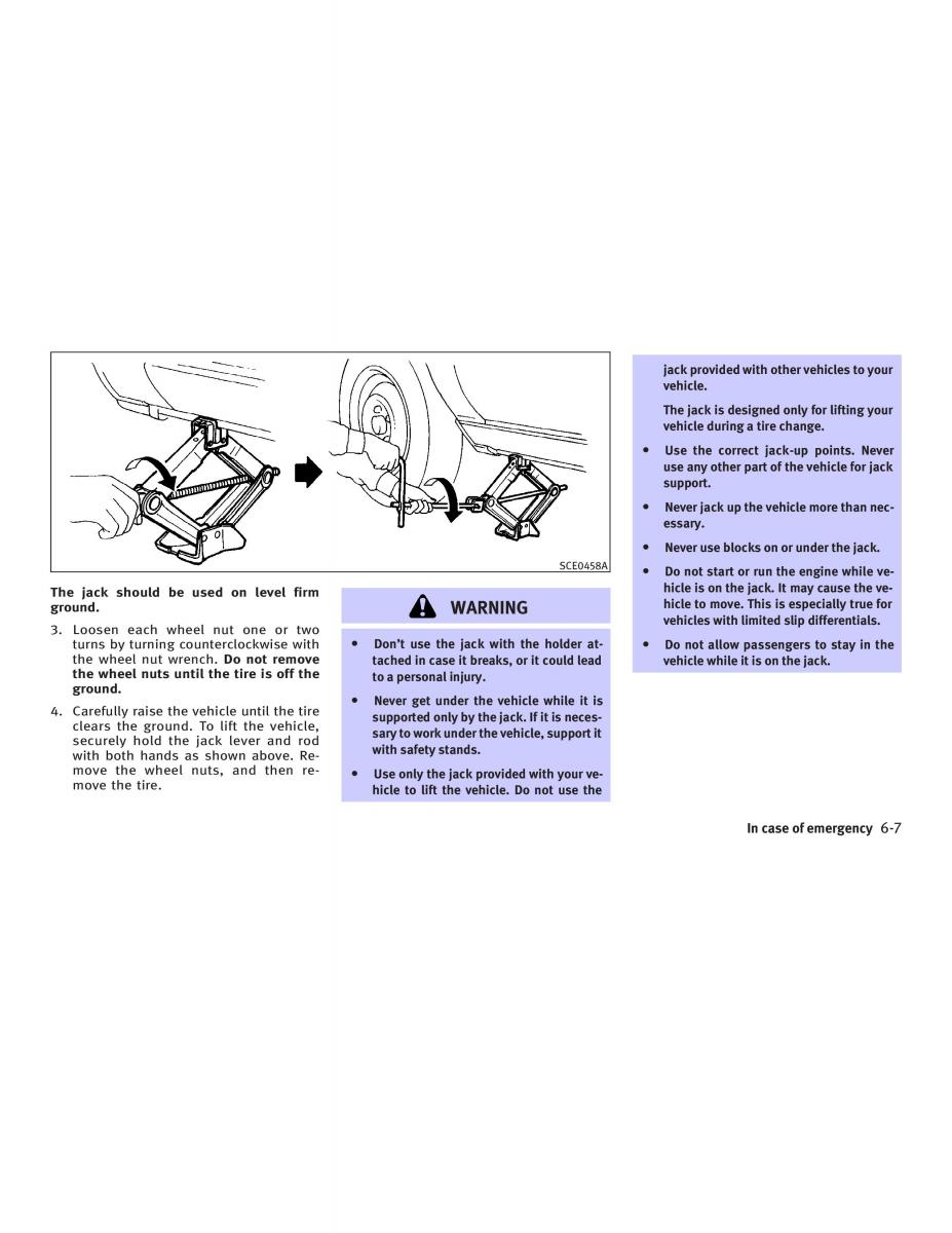 manual  Infiniti FX I owners manual / page 291