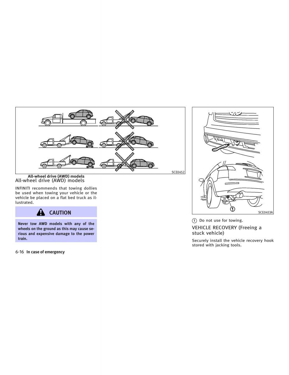 Infiniti FX I owners manual / page 300