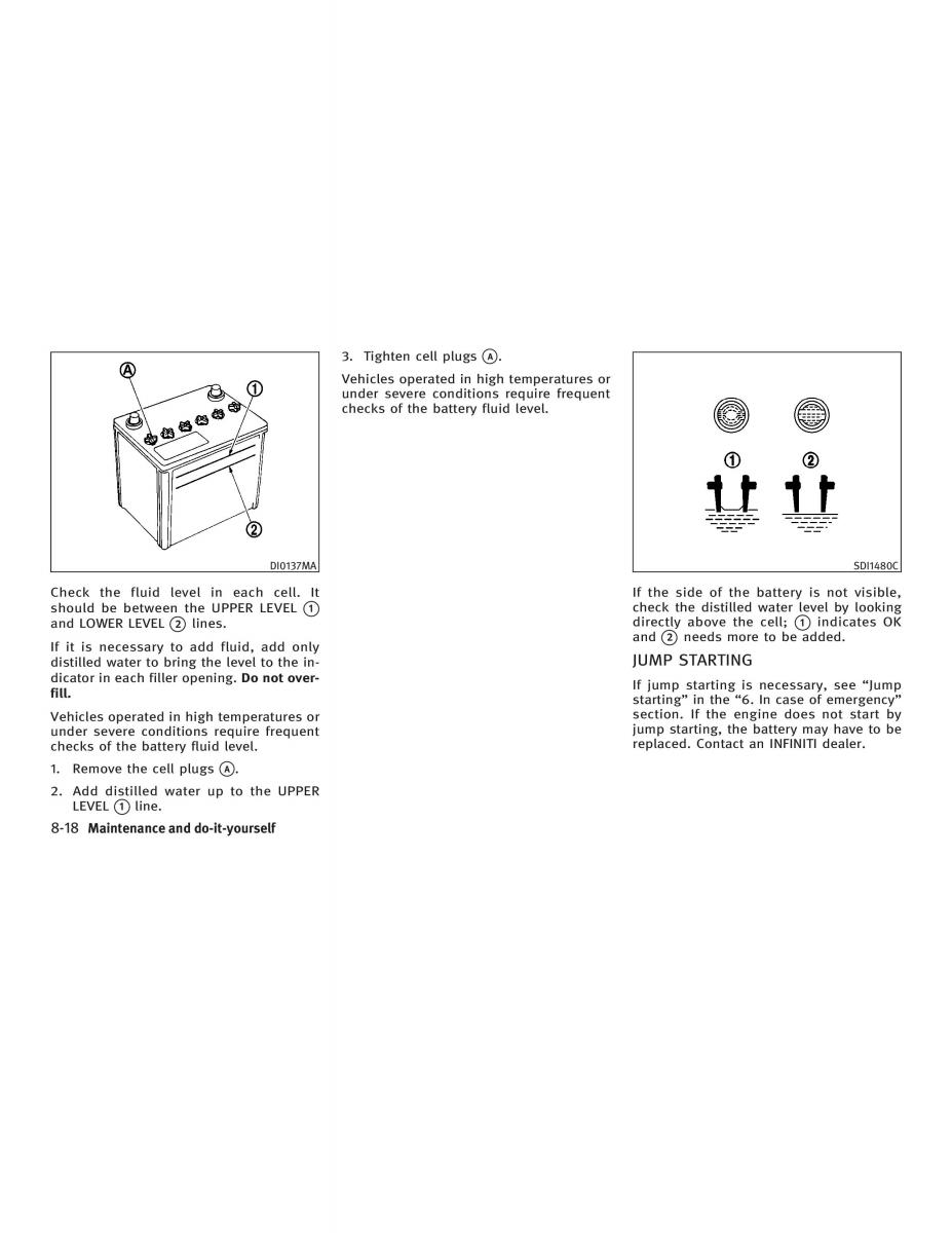 manual  Infiniti FX I owners manual / page 326