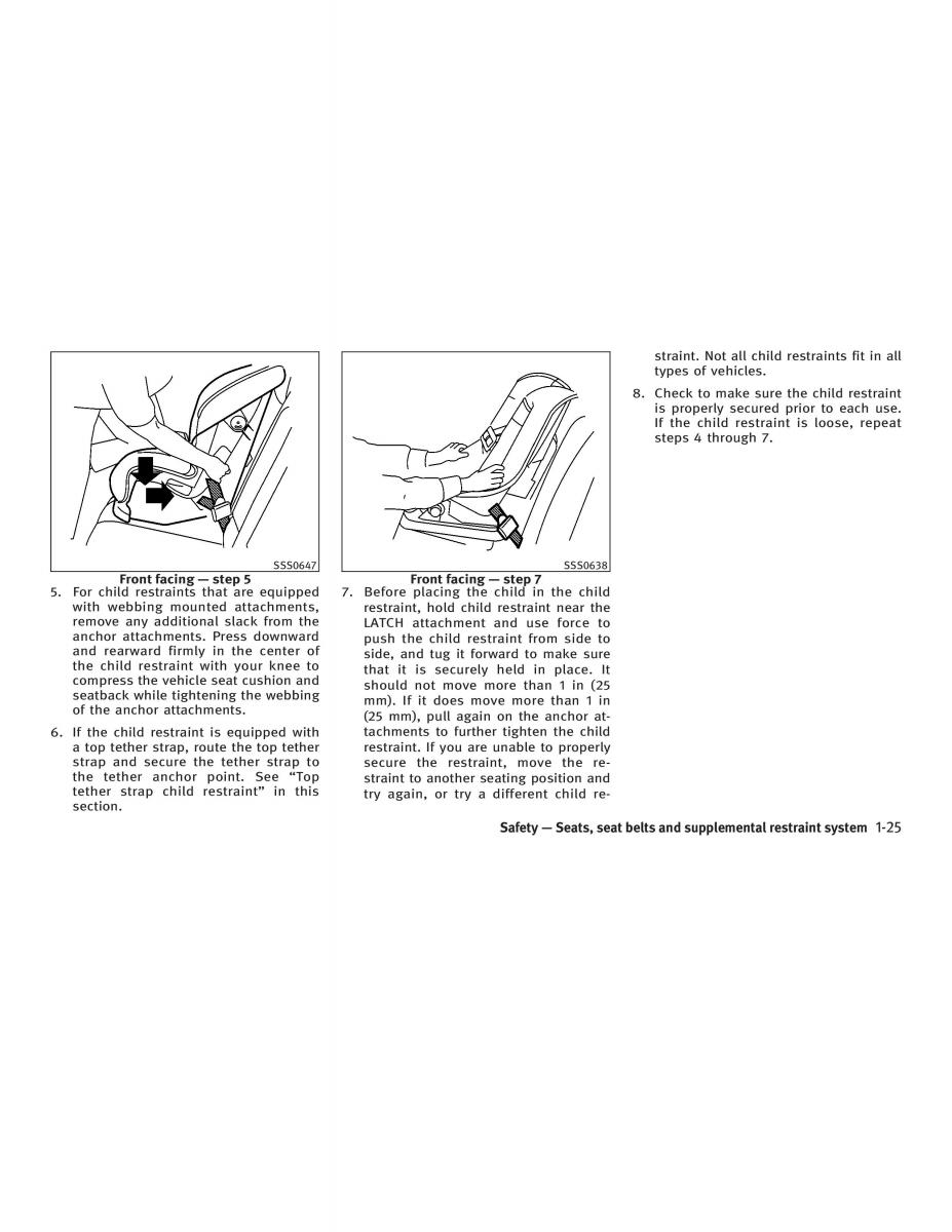 manual  Infiniti FX I owners manual / page 41