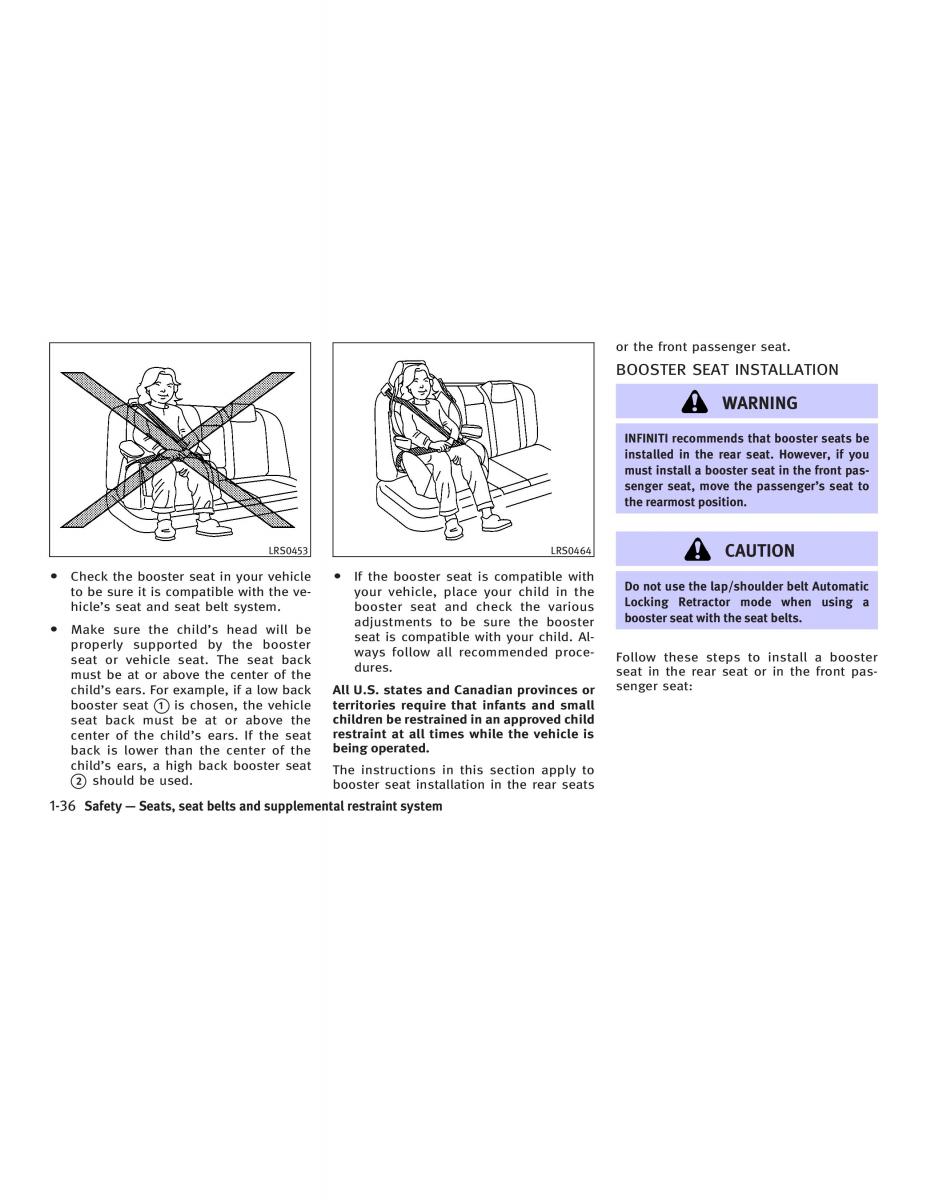 manual  Infiniti FX I owners manual / page 52