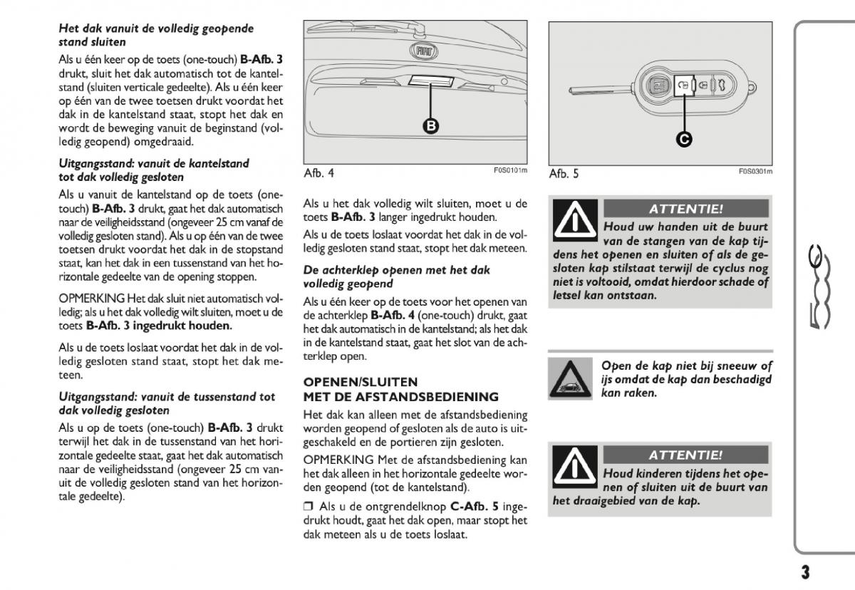 Fiat 500 handleiding / page 237