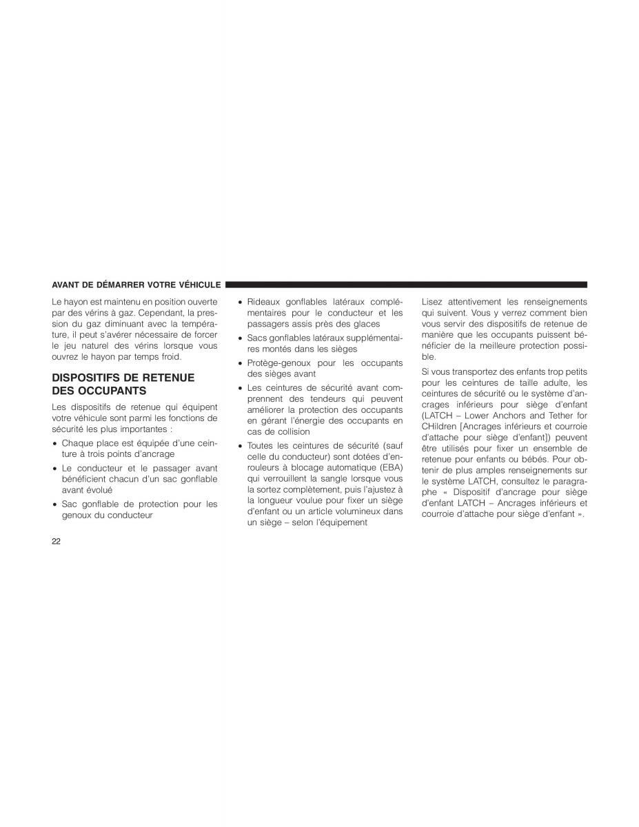 Fiat 500 manuel du proprietaire / page 24