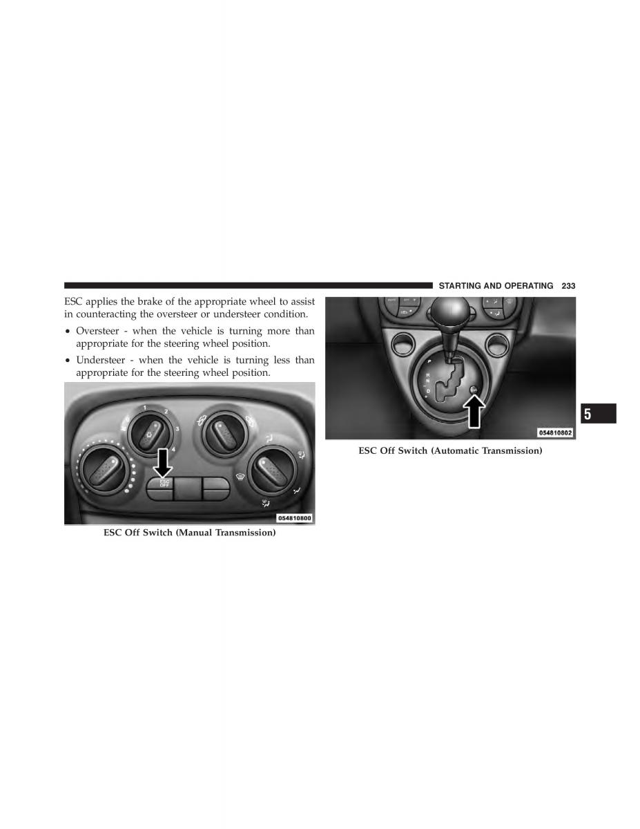 Fiat 500 owners manual / page 235