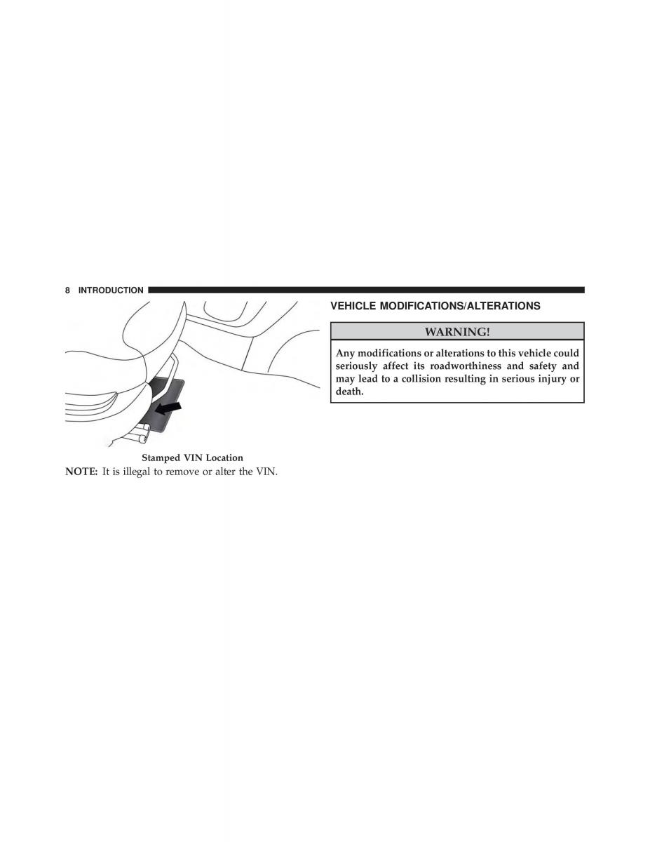 Fiat 500L owners manual / page 10