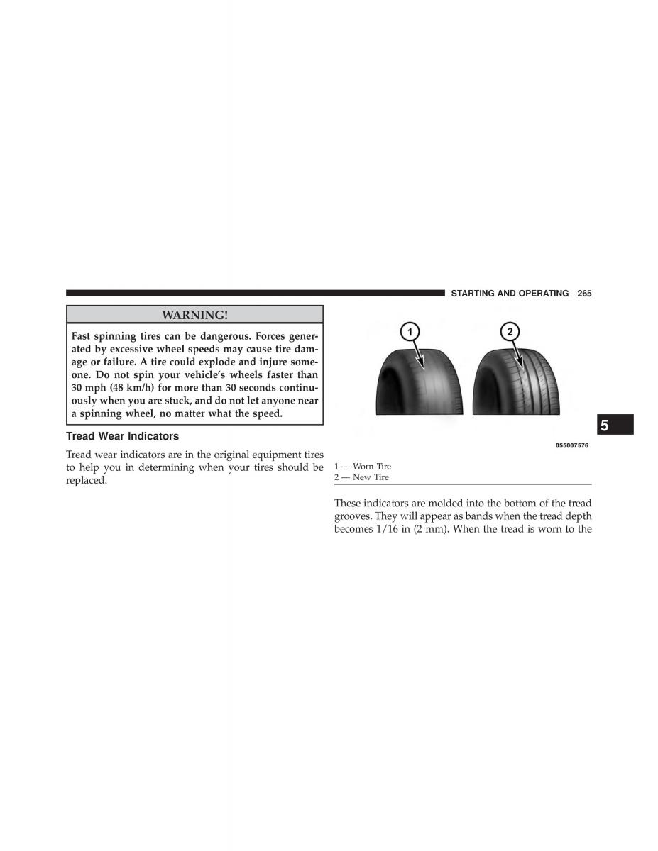 Fiat 500L owners manual / page 267