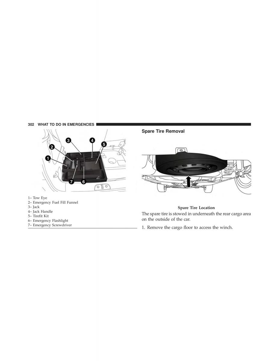 Fiat 500L owners manual / page 304