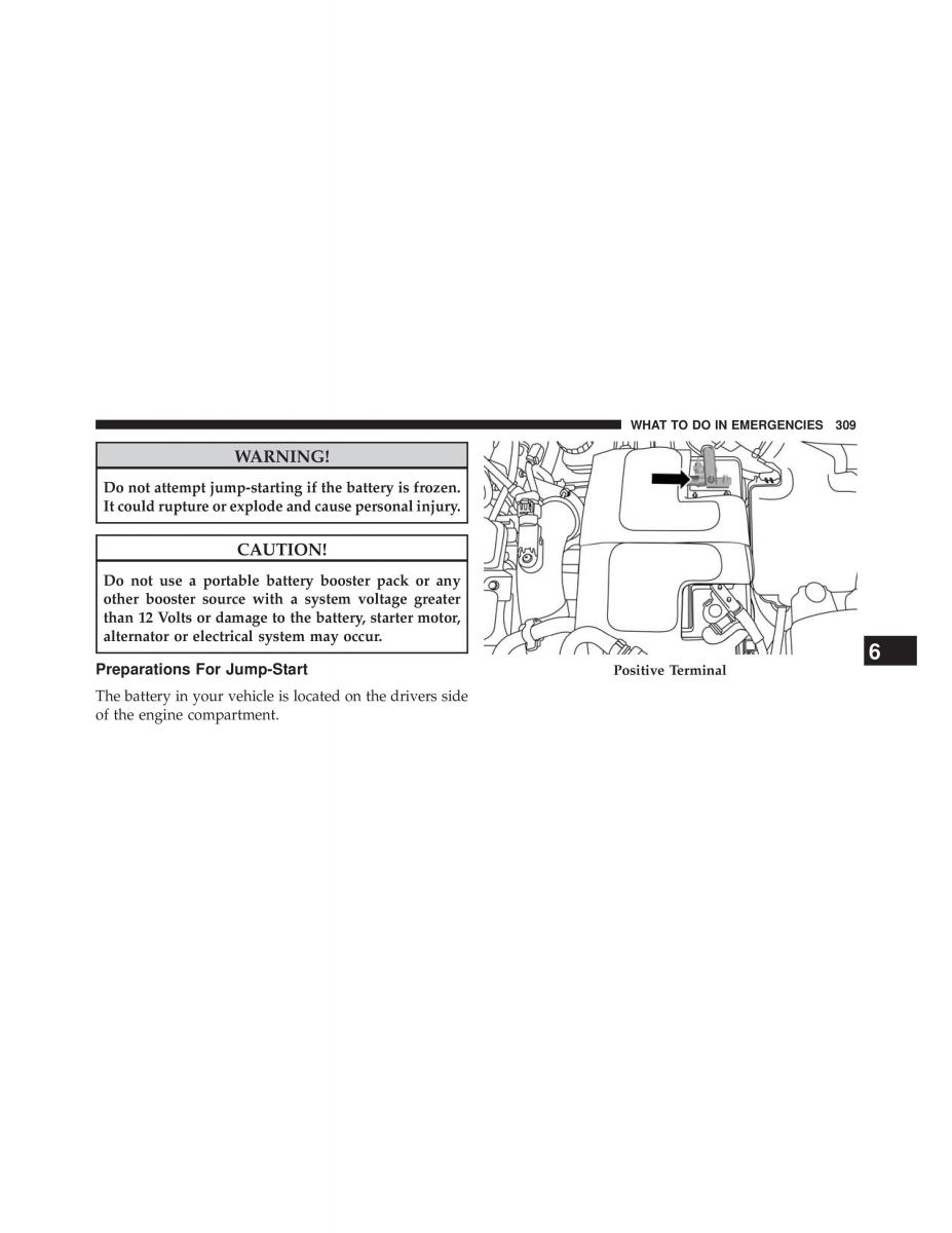 Fiat 500L owners manual / page 311