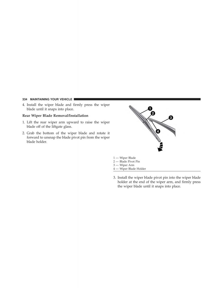 Fiat 500L owners manual / page 336