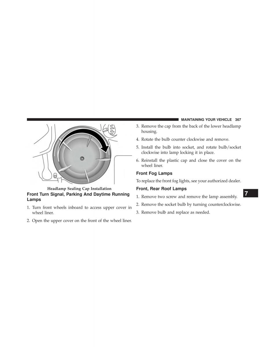 Fiat 500L owners manual / page 369