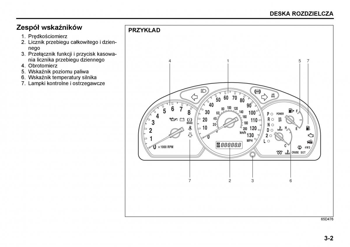 Suzuki Grand Vitara I 1 instrukcja / page 59