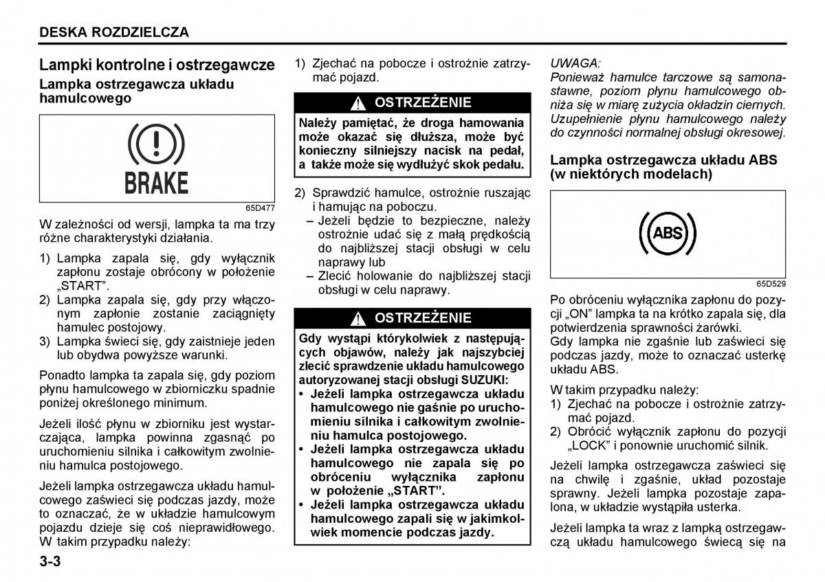 Suzuki Grand Vitara I 1 instrukcja / page 60