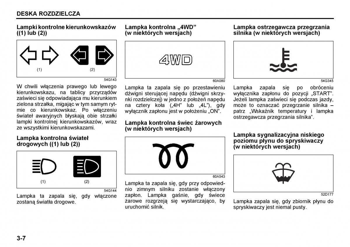 Suzuki Grand Vitara I 1 instrukcja / page 64