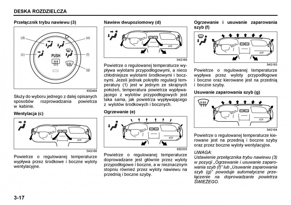 Suzuki Grand Vitara I 1 instrukcja / page 74