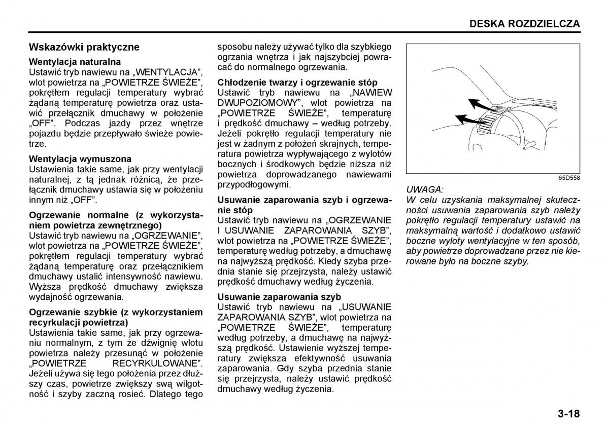 Suzuki Grand Vitara I 1 instrukcja / page 75