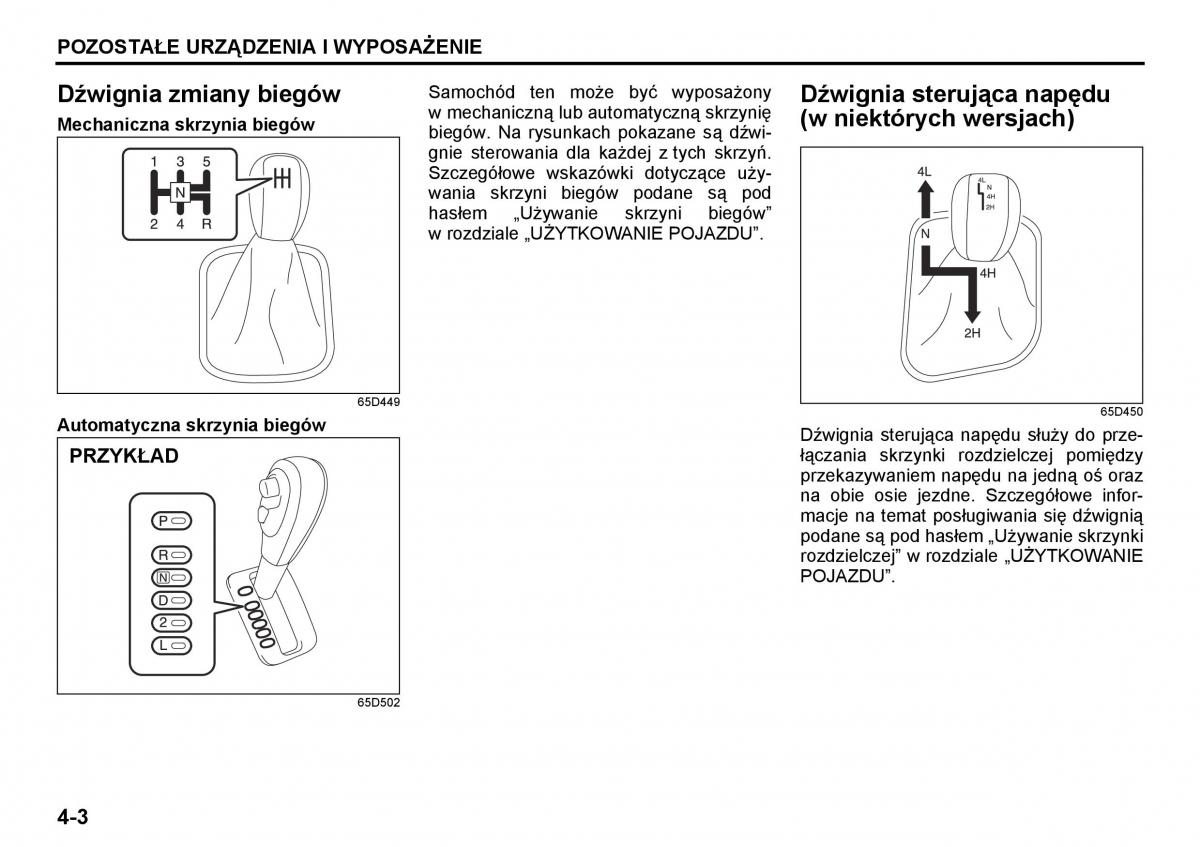 Suzuki Grand Vitara I 1 instrukcja obslugi / page 88