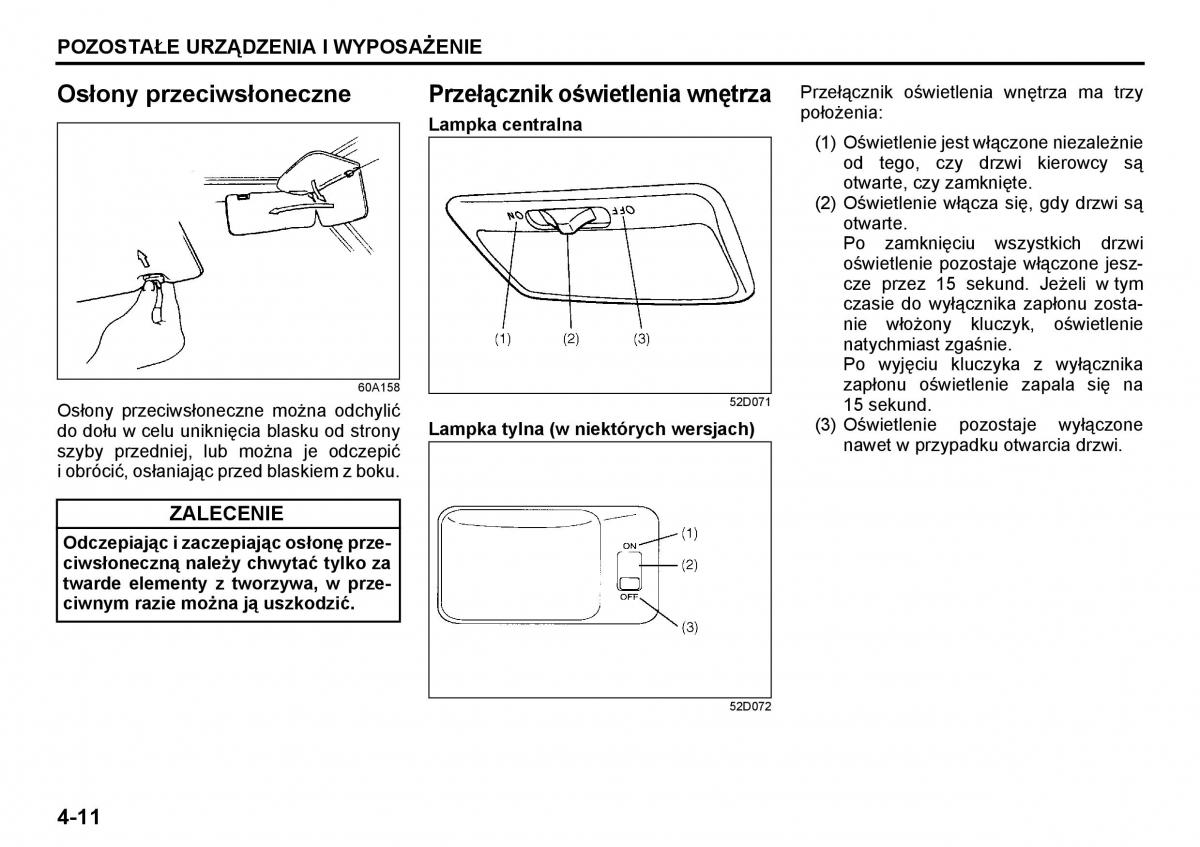 Suzuki Grand Vitara I 1 instrukcja / page 96