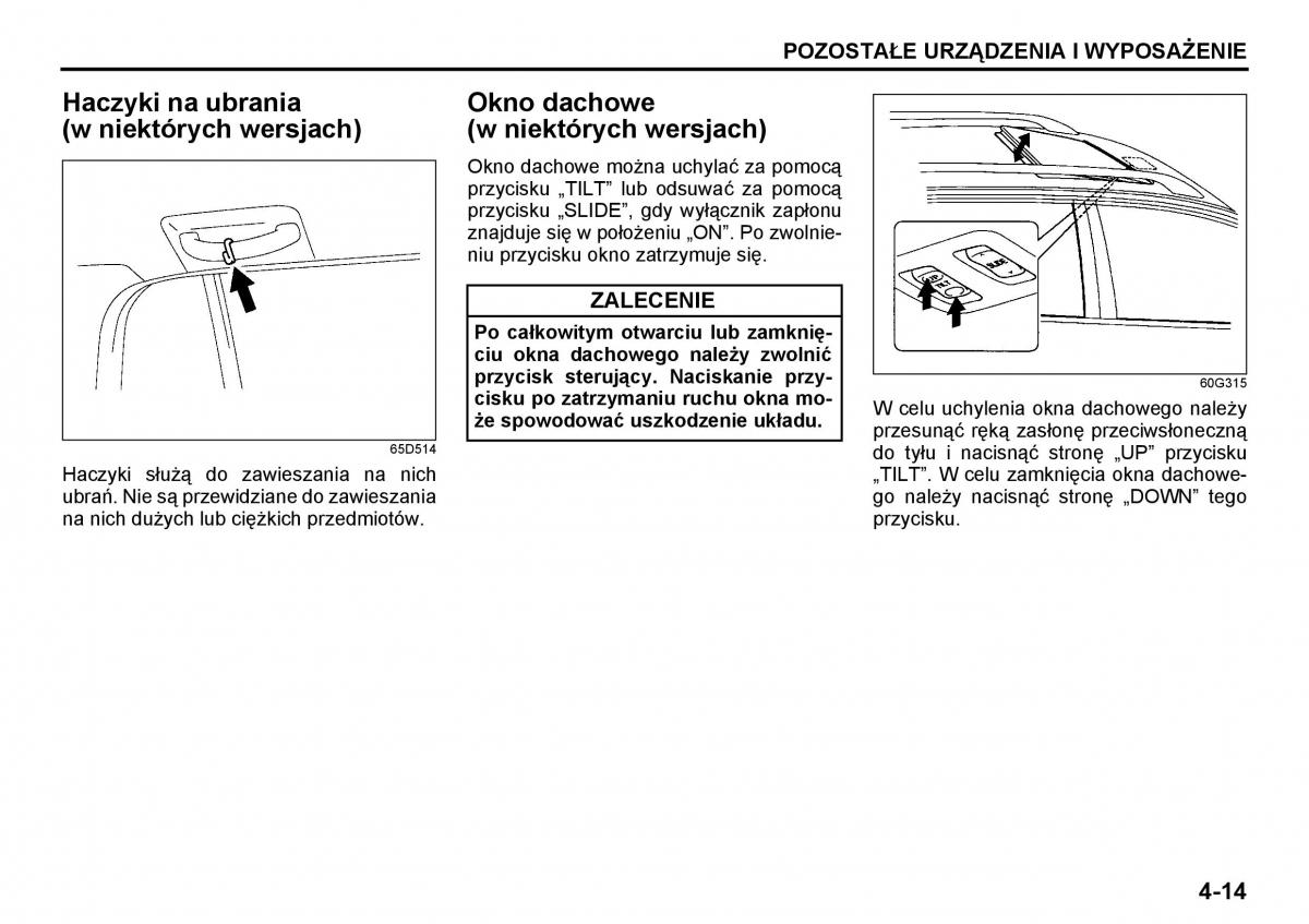 Suzuki Grand Vitara I 1 instrukcja / page 99