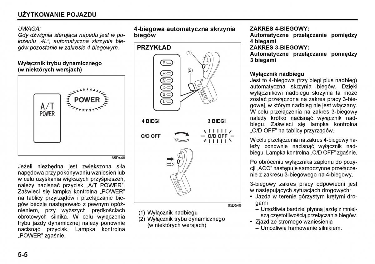 Suzuki Grand Vitara I 1 instrukcja / page 118