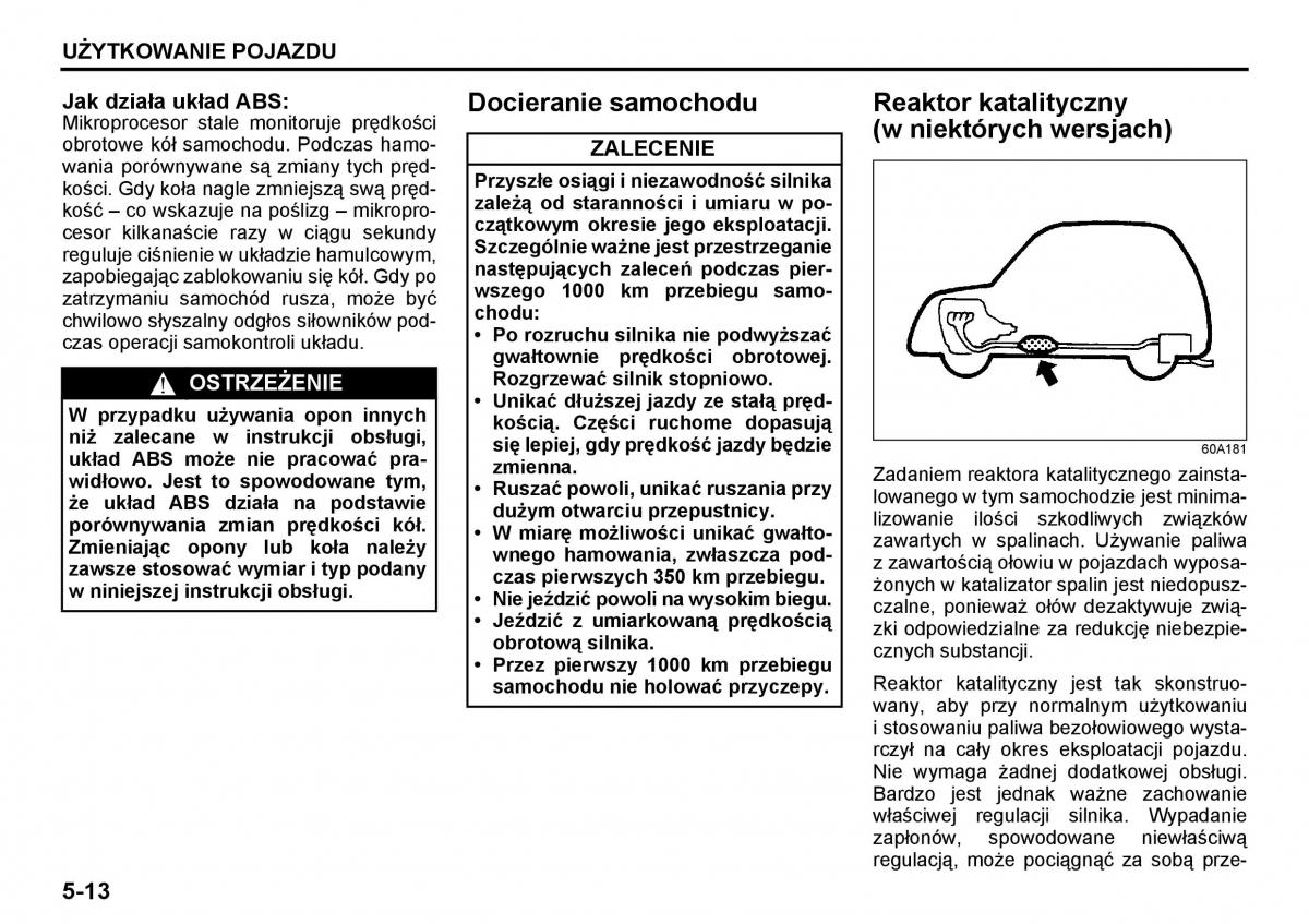 Suzuki Grand Vitara I 1 instrukcja / page 126