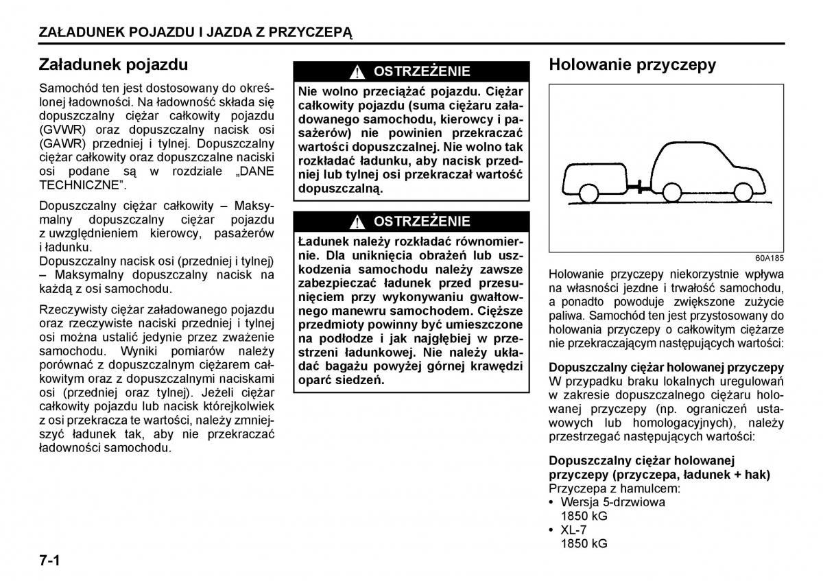 Suzuki Grand Vitara I 1 instrukcja / page 138