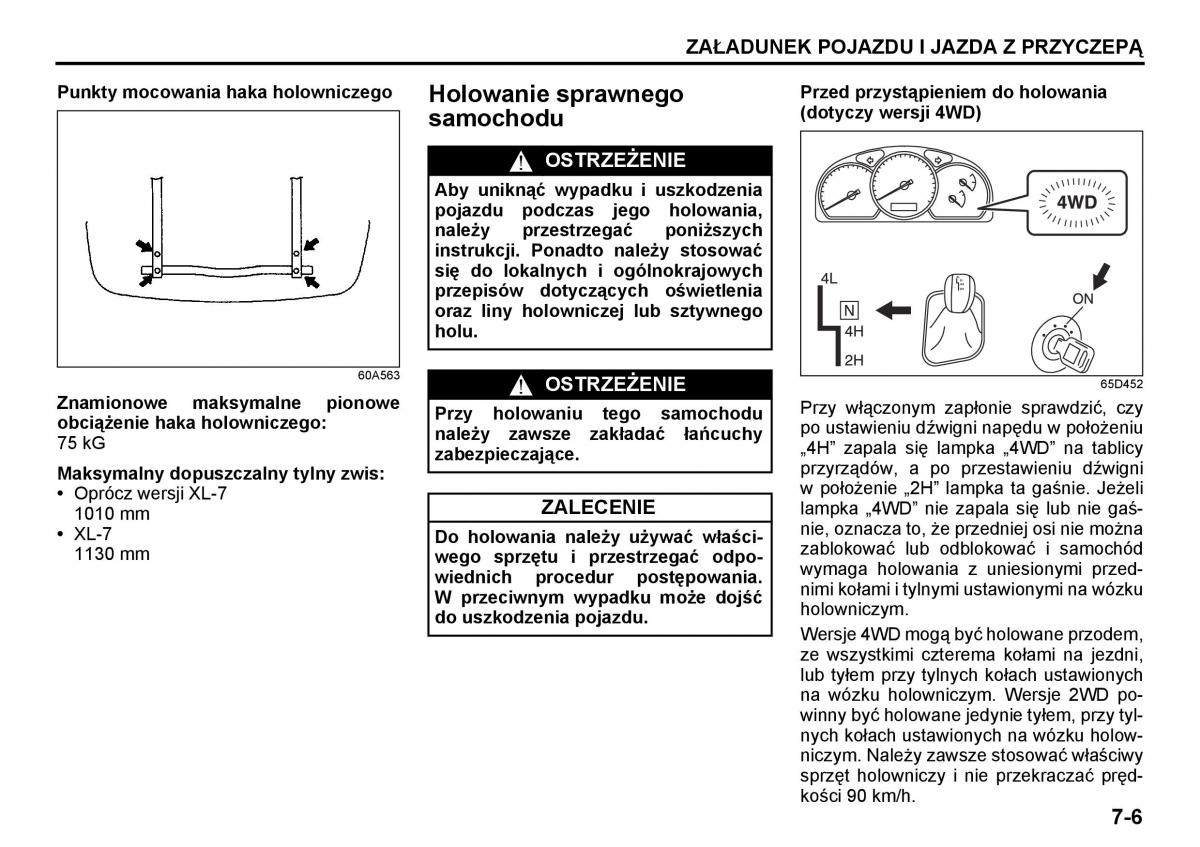 Suzuki Grand Vitara I 1 instrukcja / page 143