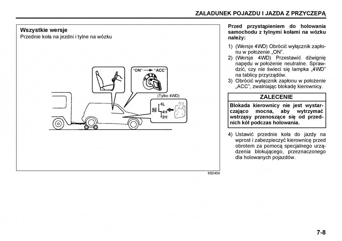 Suzuki Grand Vitara I 1 instrukcja / page 145