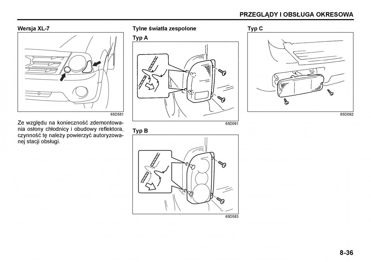 Suzuki Grand Vitara I 1 instrukcja / page 183