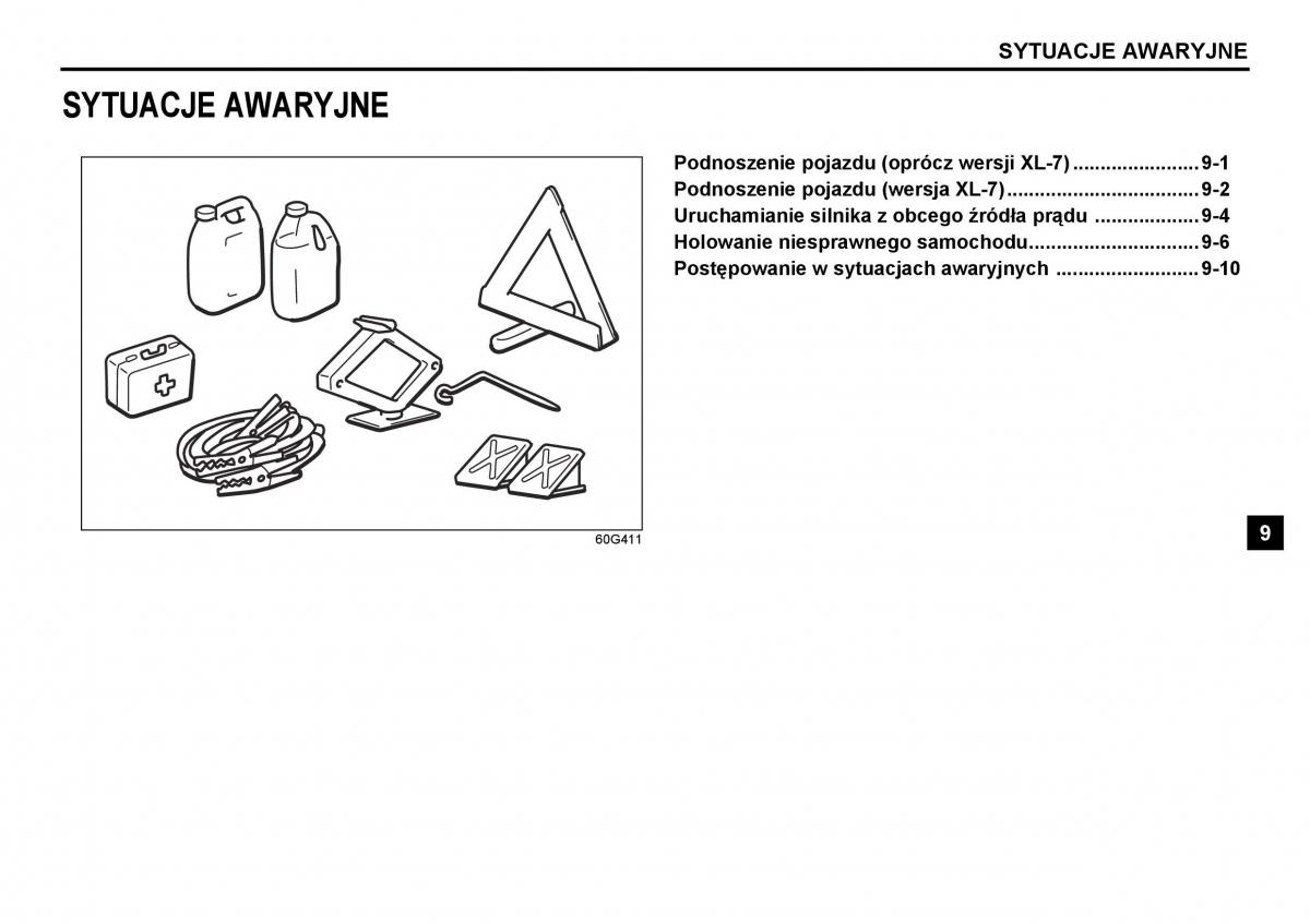 Suzuki Grand Vitara I 1 instrukcja / page 189