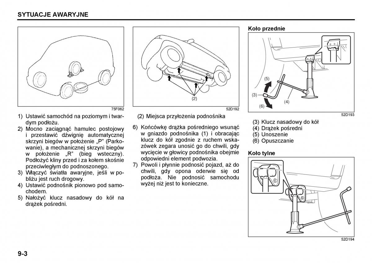 Suzuki Grand Vitara I 1 instrukcja / page 192