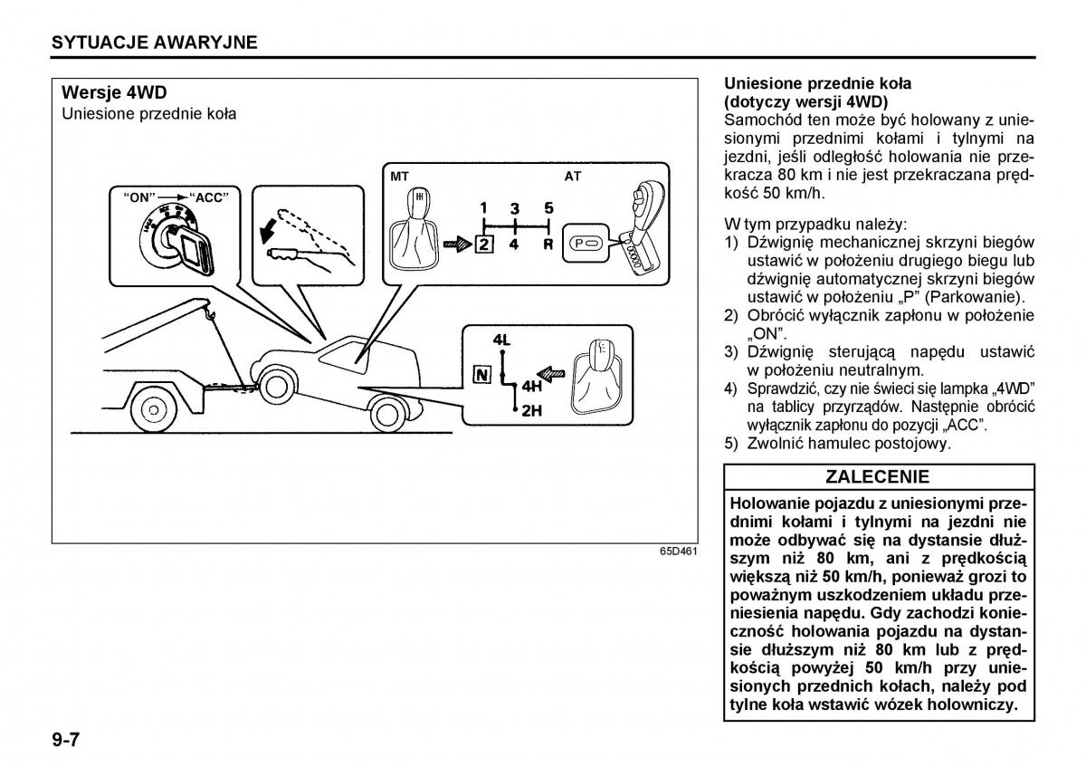 Suzuki Grand Vitara I 1 instrukcja / page 196