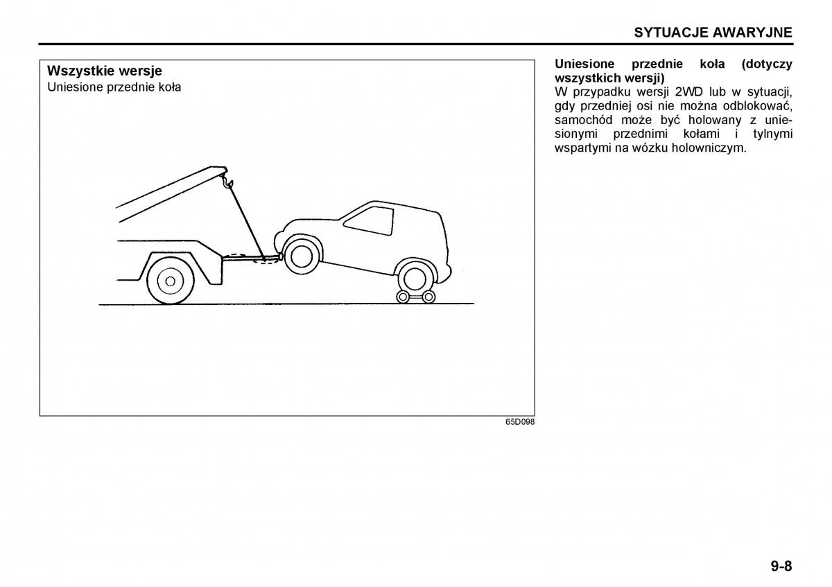 Suzuki Grand Vitara I 1 instrukcja / page 197