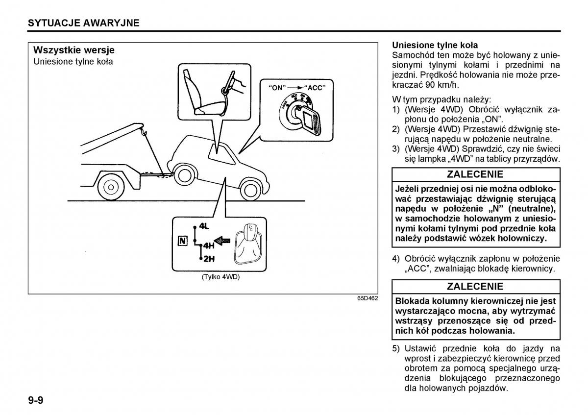 Suzuki Grand Vitara I 1 instrukcja / page 198