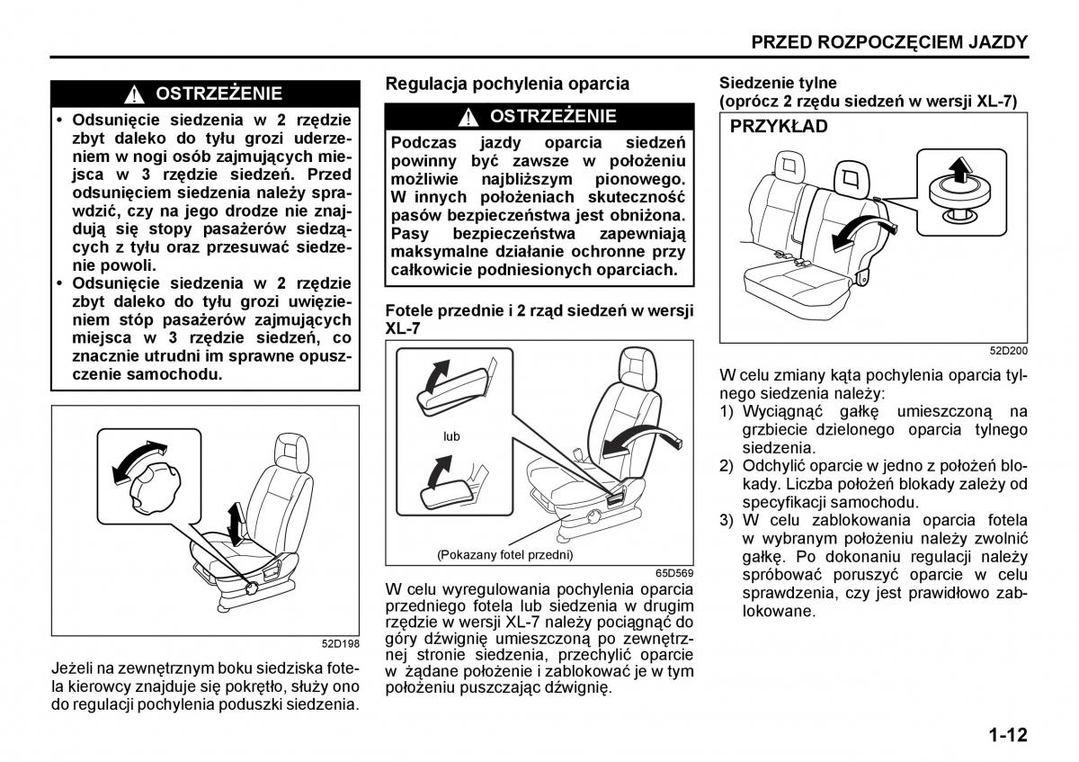 Suzuki Grand Vitara I 1 instrukcja obslugi / page 21