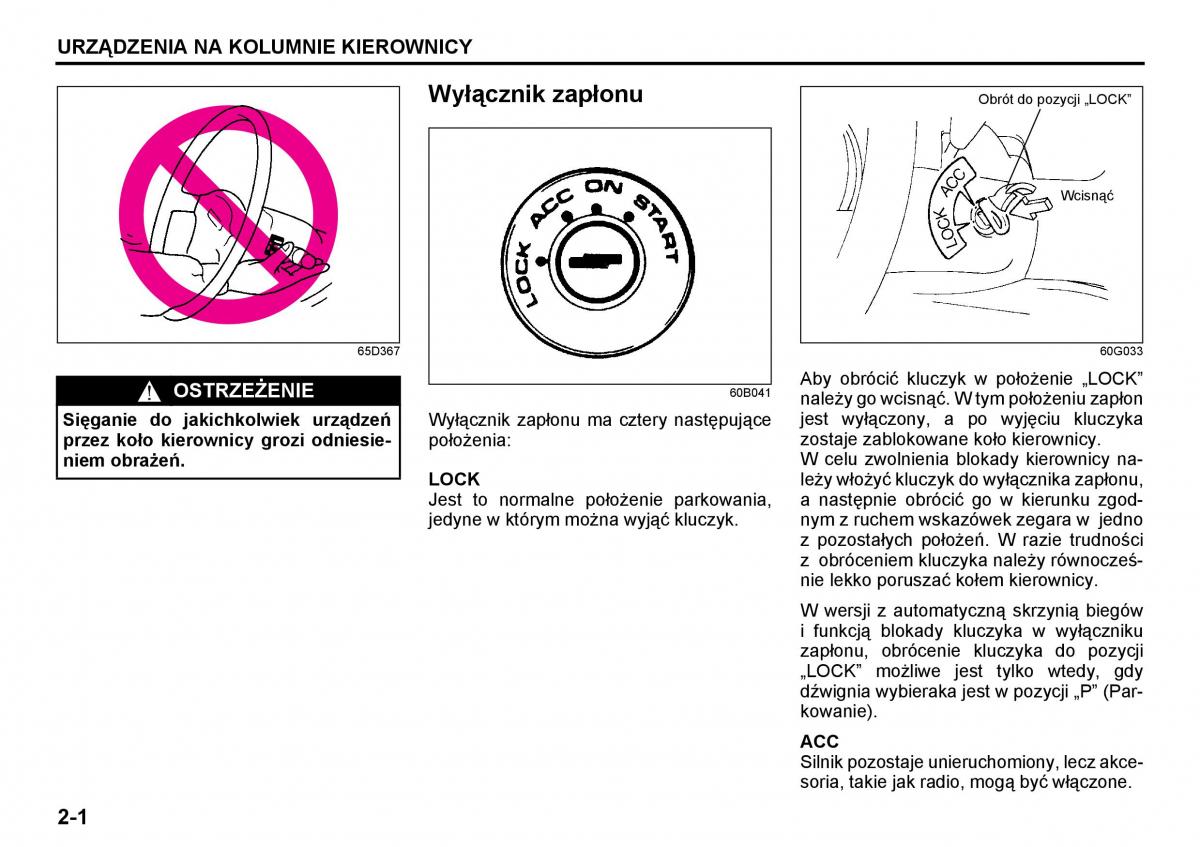 Suzuki Grand Vitara I 1 instrukcja / page 48