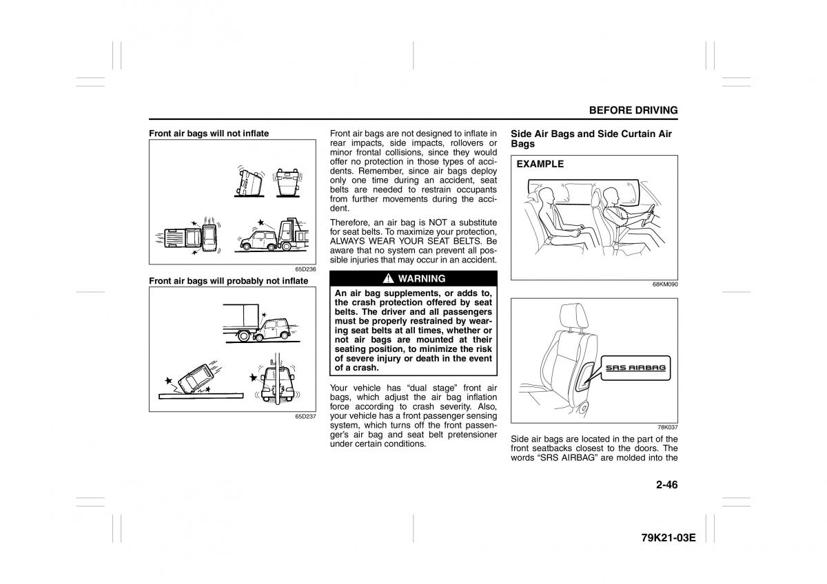 Suzuki Grand Vitara II 2 owners manual / page 63