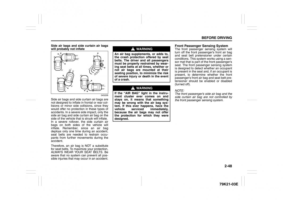 Suzuki Grand Vitara II 2 owners manual / page 65